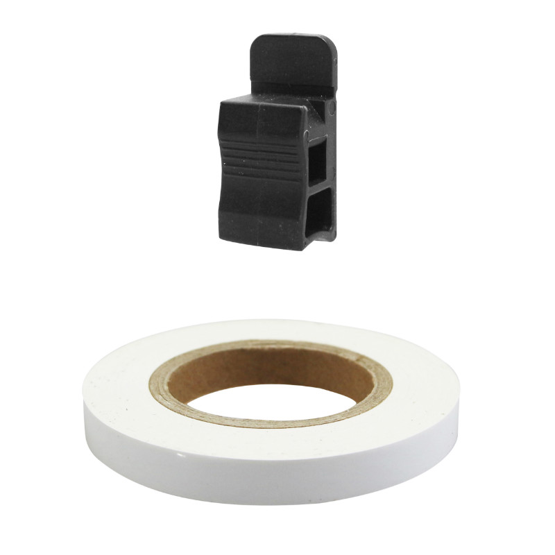 Liseré autocollant sticker jante Replay blanc 7 mm 6 m avec applicateur - vue 3
