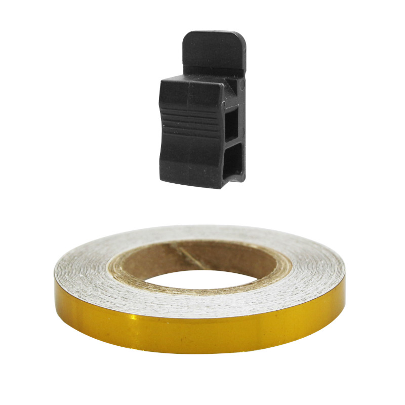 Liseret autocollant jante Replay or 7mm 6m avec applicateur - vue 3