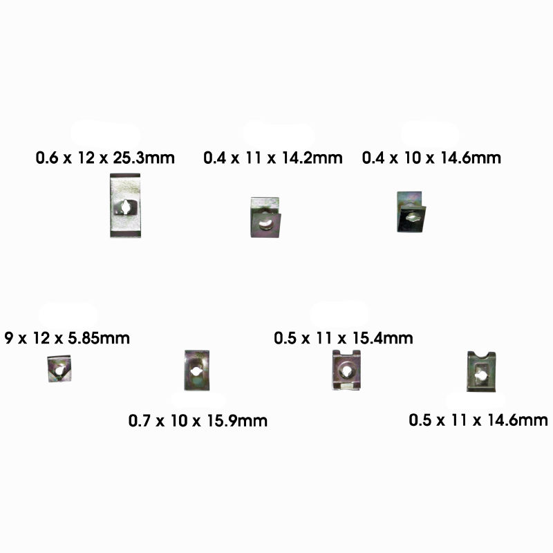 Agrafe de carrosserie-carenage-capotage assortiment boîte 700 pièces P2R - vue 2