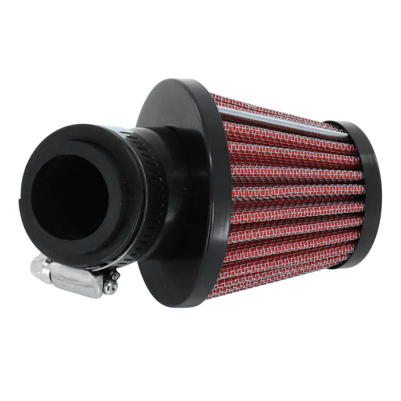 Filtre à air Replay KN XL noir-rouge fixation coudée 45° diam 35-28 - vue 2