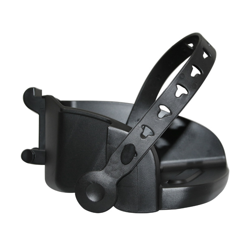 Repose-pieds Polisport Groovy pour porte-bébé siège enfant arrière noir (paire) - vue 2
