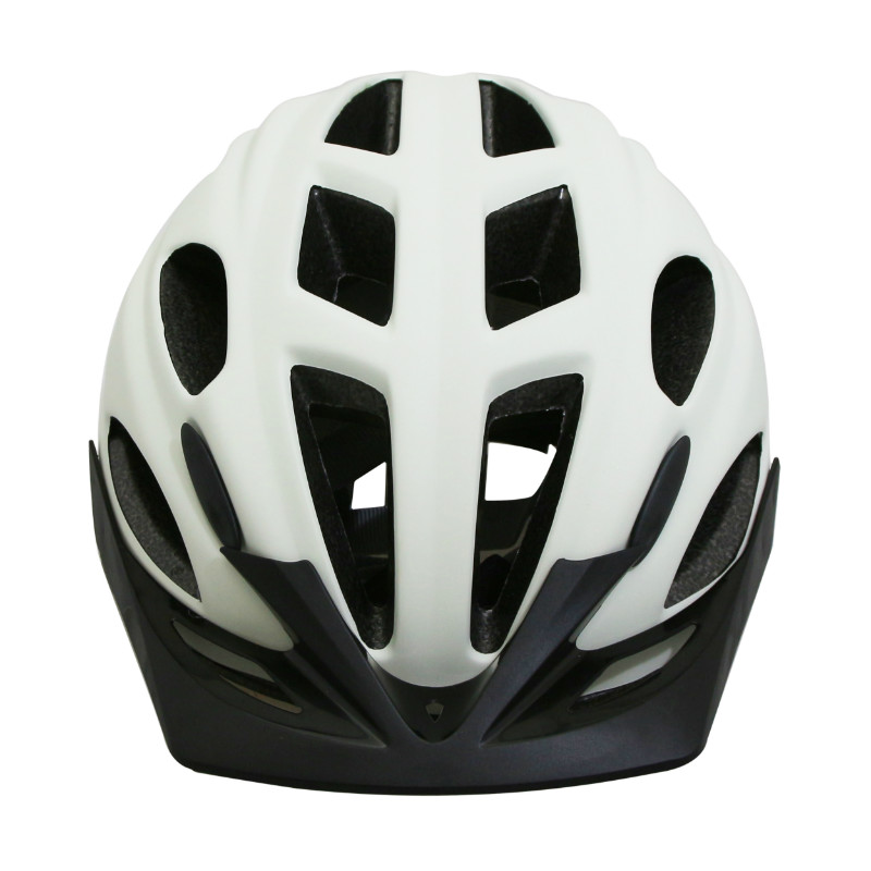Casque vélo adulte Polisport Citygo crème 52-59 cm avec lumière intégrée - vue 2