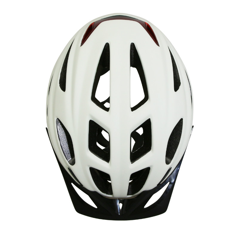 Casque vélo adulte Polisport Citygo crème 52-59 cm avec lumière intégrée - vue 6