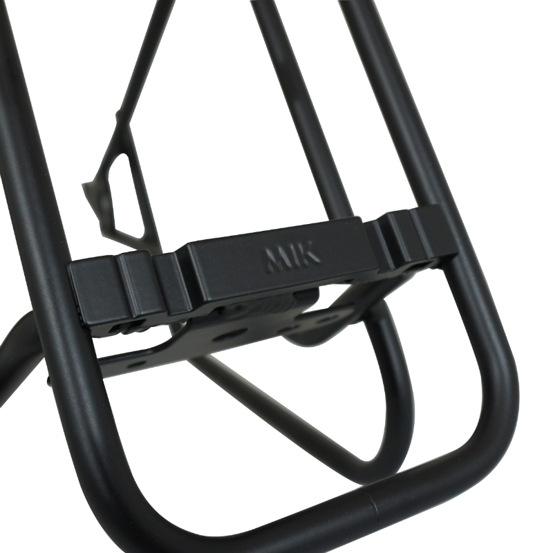 Porte-bagage vélo arrière à tringles Newton aluminium noir 26" compatible système MIK gamme Basil - poids maxi 25 kg - vue 3