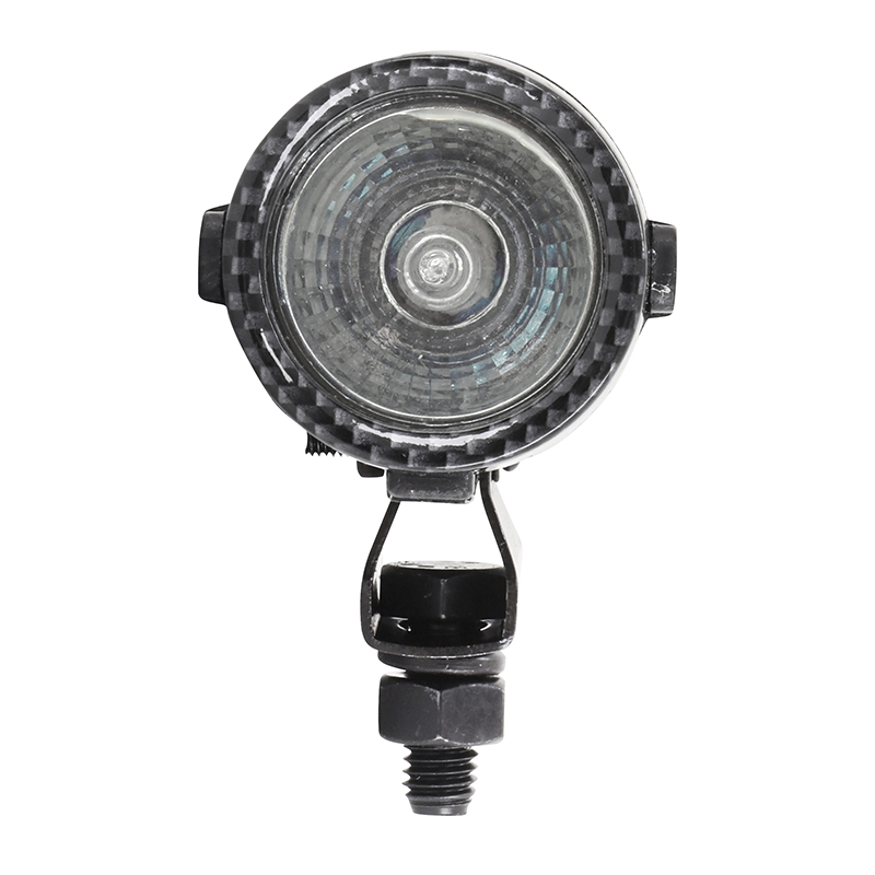 Feu d'éclairage additionnel Replay halogène orientable diamètre 40 mm carbone 20W ampoule dichroïque 35 mm - vue 2