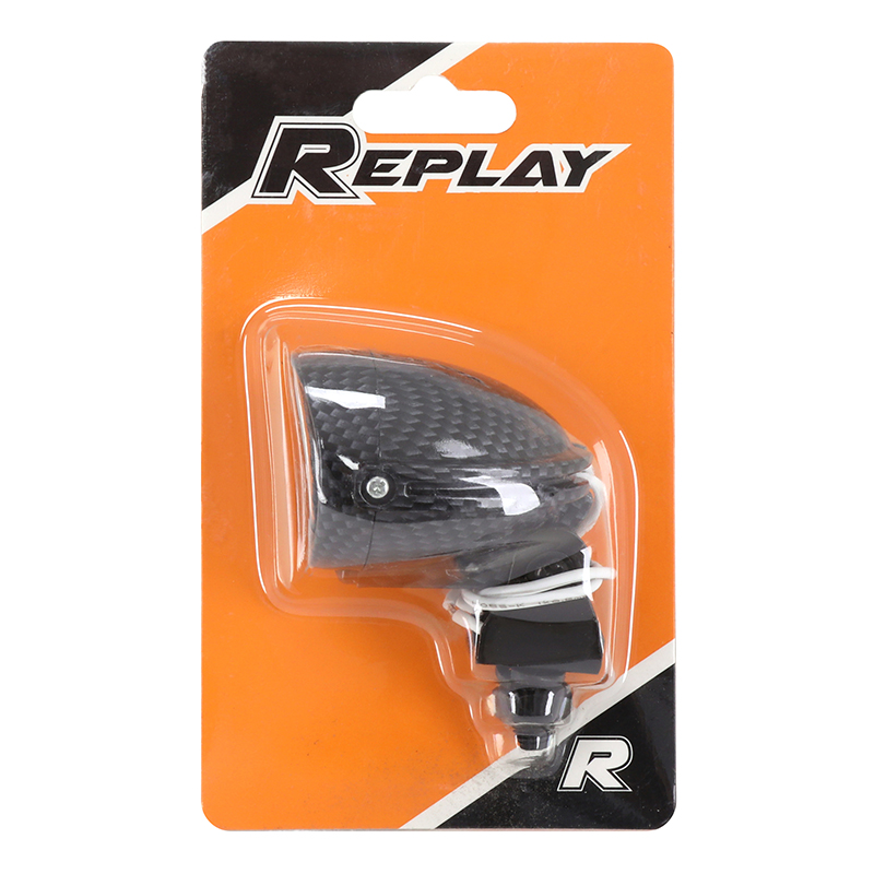 Feu d'éclairage additionnel Replay halogène orientable diamètre 40 mm carbone 20W ampoule dichroïque 35 mm - vue 4