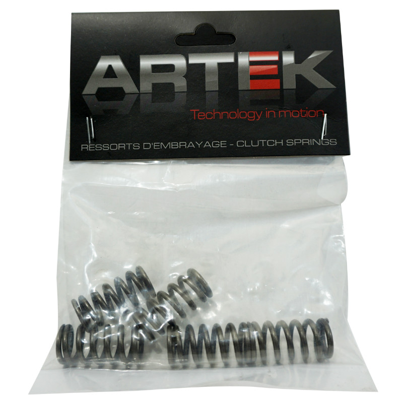Ressort disque embrayage 50 a boite Artek K2 renforce pour derbi 50 senda, gpr-gilera 50 SMT, rcr-minarelli 50 AM6-MBK 50 x-power, x-limit-yamaha 50 TZR, dtr-peugeot 50 xps-rieju 50 RS1 (5 pieces) - vue 4