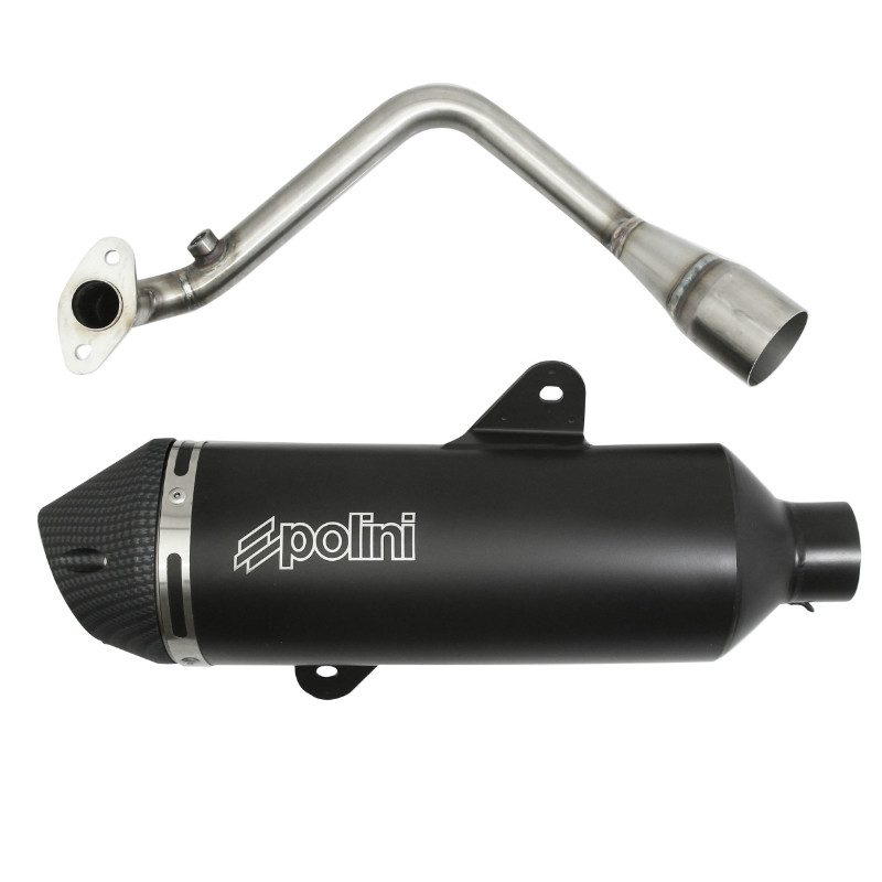 Silencieux maxiscooter Polini noir pour SYM 125 Cruisym 2018+ (190.0075) - vue 2