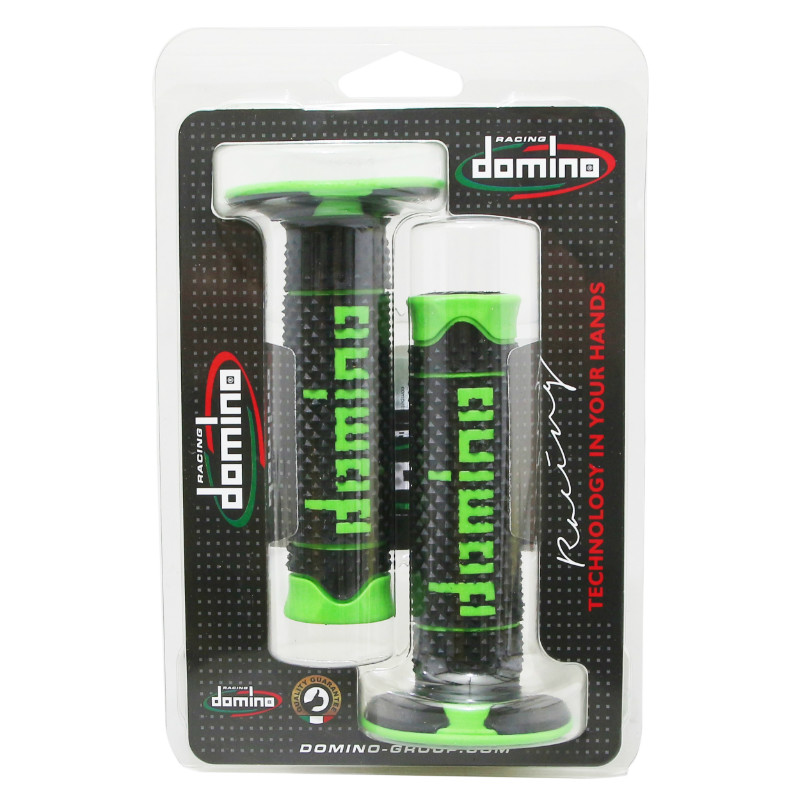 Revêtement de poignée Domino A260 noir-vert 120 mm fermé (paire) - vue 2