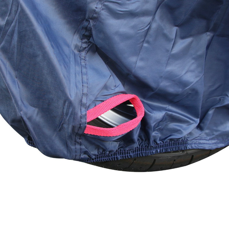 Housse de protection moto ADX anti-pluie étanche 203x89x119cm bleu foncé - vue 4