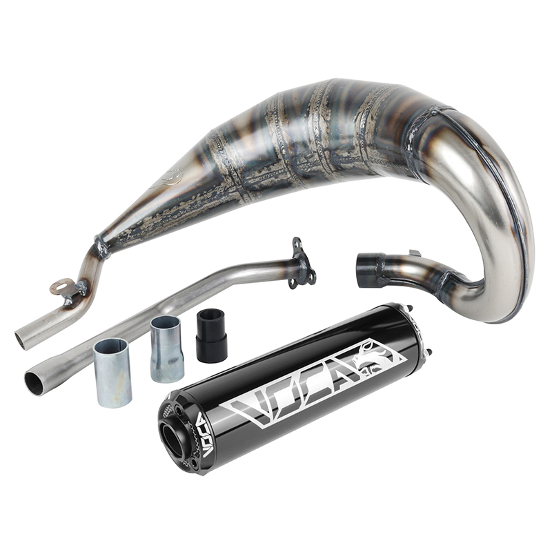 Silencieux VOCA Racing Pot 50 boîte Rookie pour Sherco 50 SM-R SE-R passage haut aluminium noir