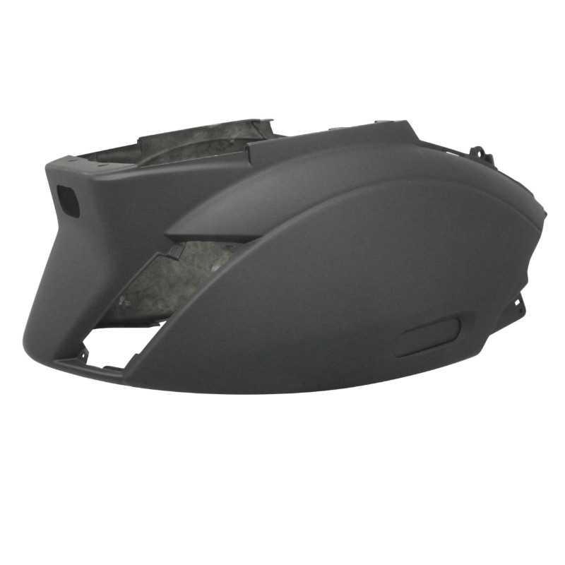 Carénage arrière scooter adaptable Piaggio 50 Zip 2000+ noir mat P2R
