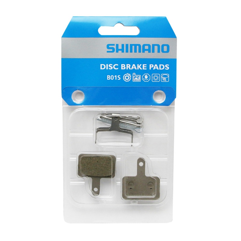Plaquette de frein VTT Shimano Deore résine M515 M486 M485 M575 M395 MT200 B03S B05S - vue 2