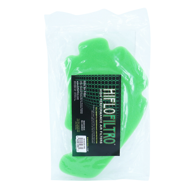 Mousse filtre a air maxiscooter adaptable piaggio 125 X7, X8, beverly, yourban, 250-300-400-500 MP3-GILERA 125-250-300 nexus, 500 fuoco-aprilia 125 atlantic -Hiflofiltro HFA5201DS - vue 4