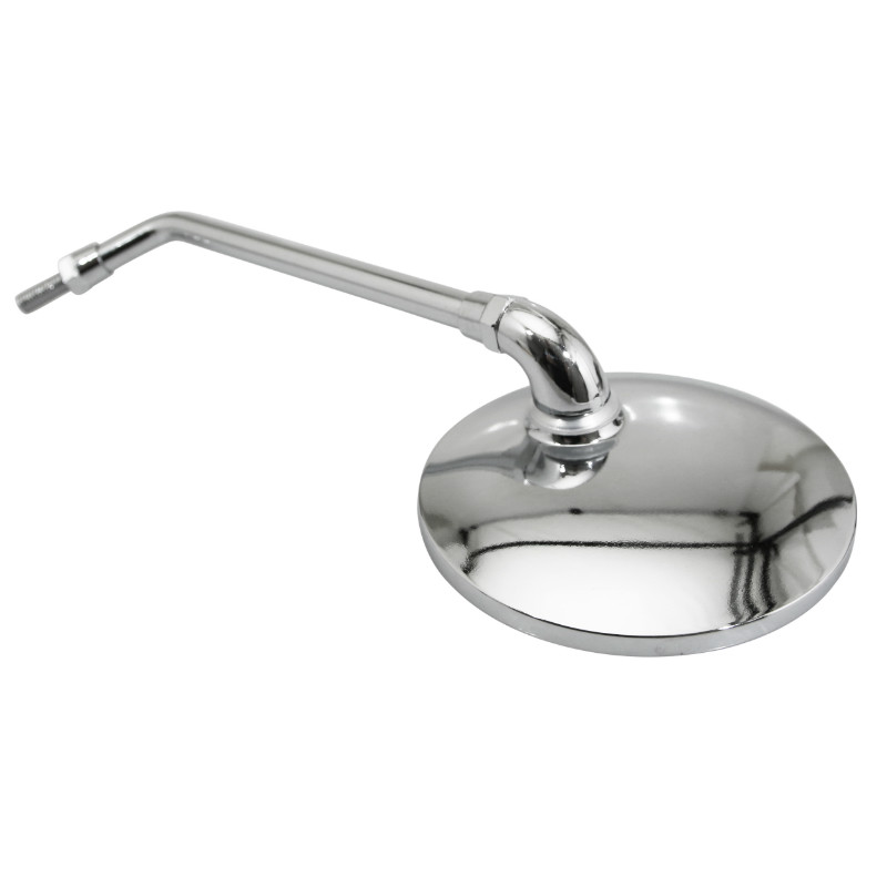 Rétroviseur P2R rond diamètre 103 mm chrome diamètre 8 + 2 réducteurs M10 (paire) - vue 2