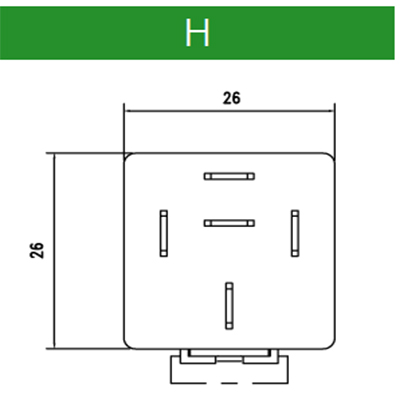 Relais de demarreur 50 a boite adaptable rieju 50 RMX, SMX, RR, RS2 (12V-40A - support a glissiere integre) (type origine) -Guilera - vue 5