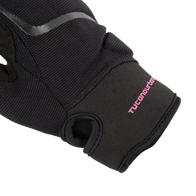 Gants ete tucano femme miky lady noir t 8 (m) (homologue en 13594:2015-CE) (compatible ecran tactile) - vue 2