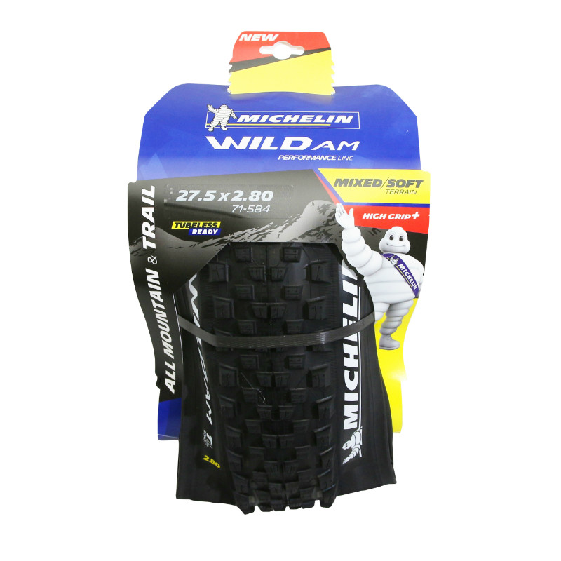 Pneu VTT Michelin Wild AM Performance 27.5 x 2.80 Tubeless Ready TS (71-584) - vue 2