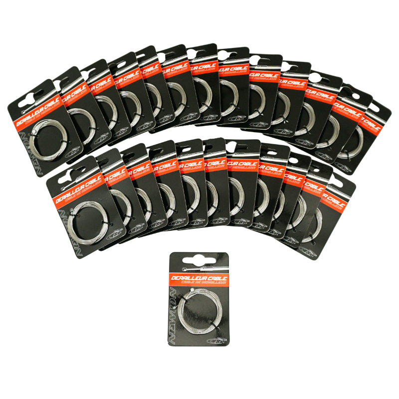 Câble de dérailleur Newton inox renforcé Shimano 1,2 mm 2,00 m - Boîte de 25 - vue 2