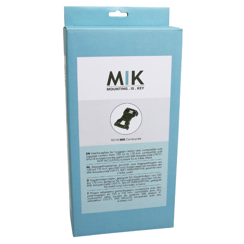 Platine pour porte-bagage Basil fixation système MIK (100-170 mm) - vue 3