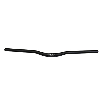 Cintre VTT demi-relevé Newton aluminium noir mat 31,8 mm L700 mm - vue 2