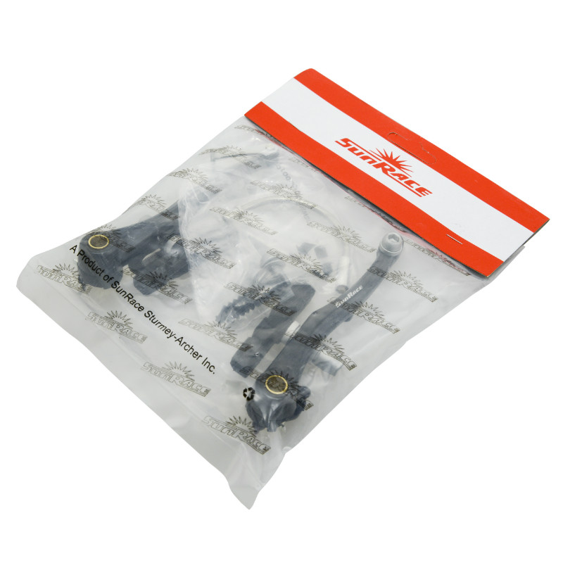 Étrier de frein V-Brake Sunrace aluminium noir arrière 110 mm coude 135° - vue 2