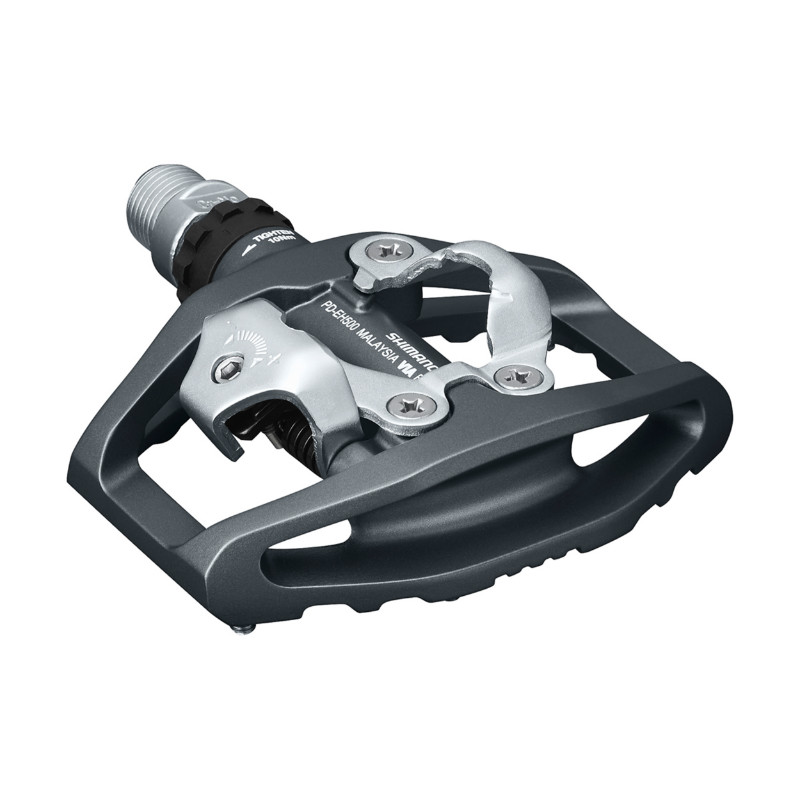 Pédales route automatique Shimano PD-EH500 SPD noir avec cales (paire) - vue 3