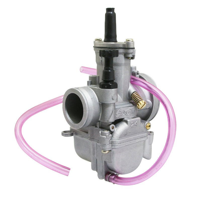 Carburateur Polini PWK 24 mm boisseau plat avec starter à tirette - vue 4