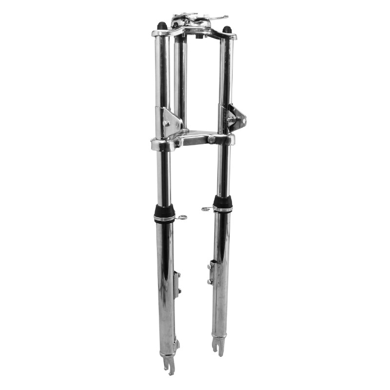 Fourche cyclo adaptable Peugeot 103 SP, SPX chrome Sélection P2R