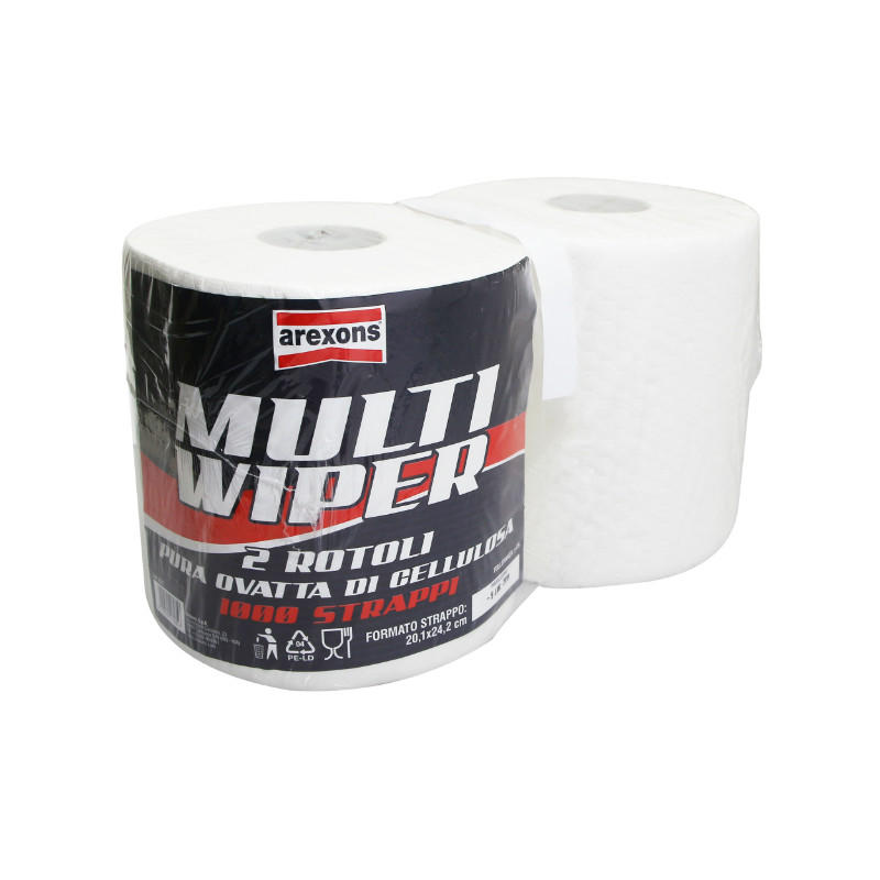 Rouleau Papier Multi Wiper 2 pièces Arexons - vue 2