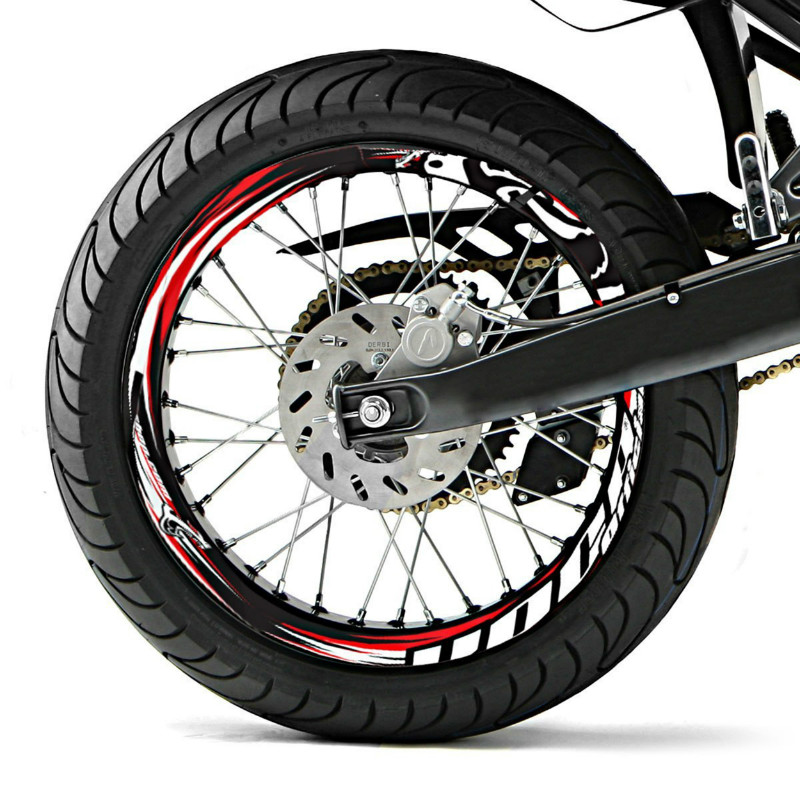 Kit décoration autocollants Yamaha DT 50 2004-2010 VOCA Racing - vue 2