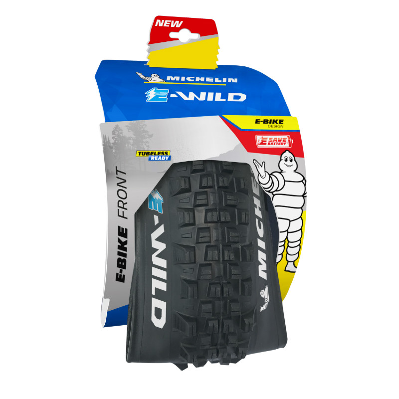 Pneu VTT VAE Michelin e-Wild 27.5 x 2.60 Front Competition Line Tubeless Ready TS - vue 2