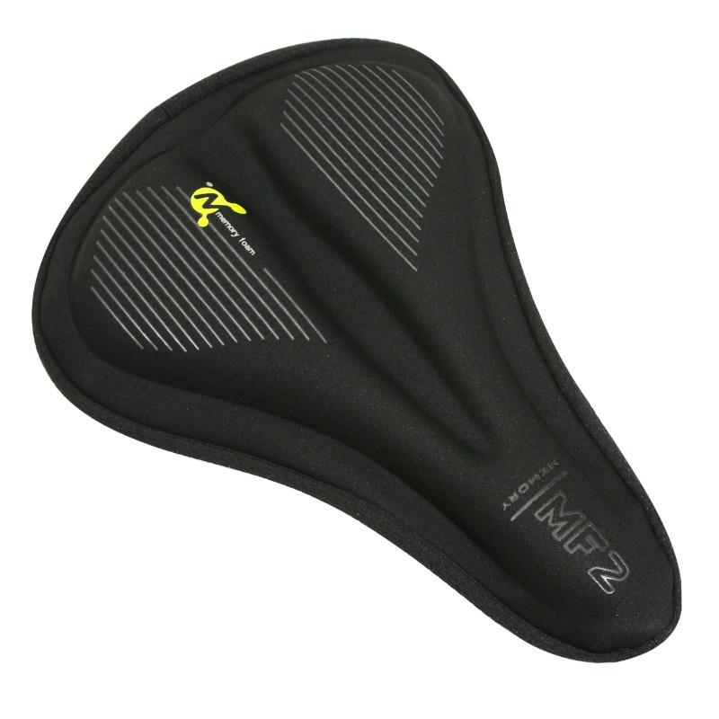Couvre-selle vélo Newton gel mémoire de forme noir (270X195MM) - vue 3