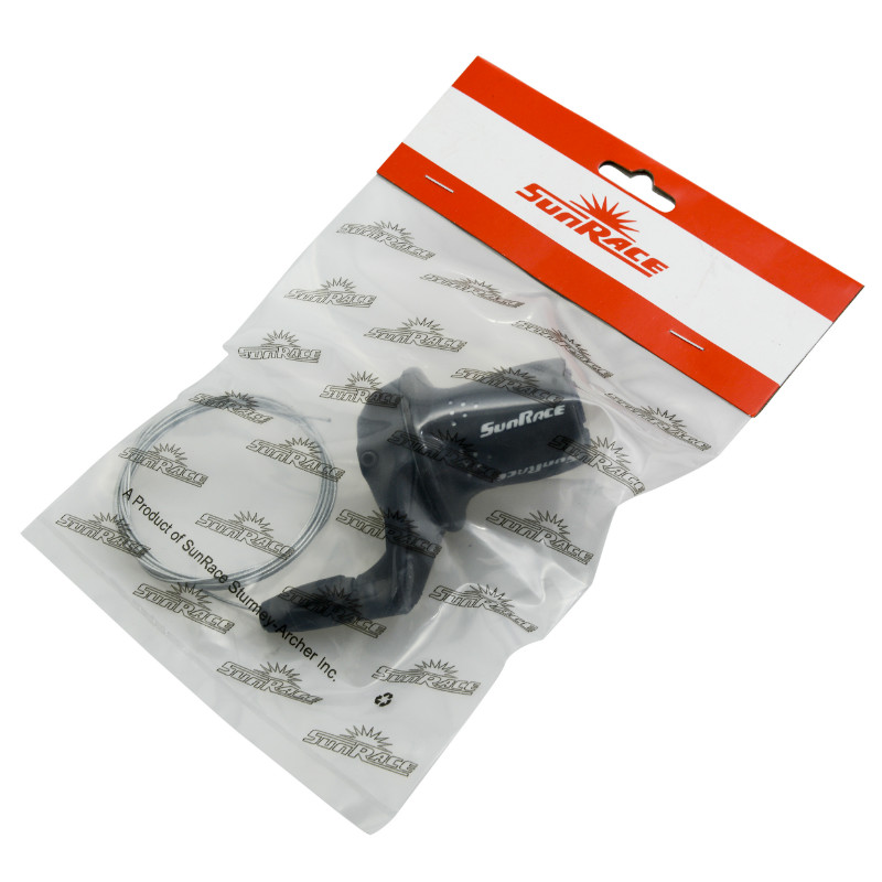 Manette VTT Sunrace droite twist gripshift M21 8V - vue 2
