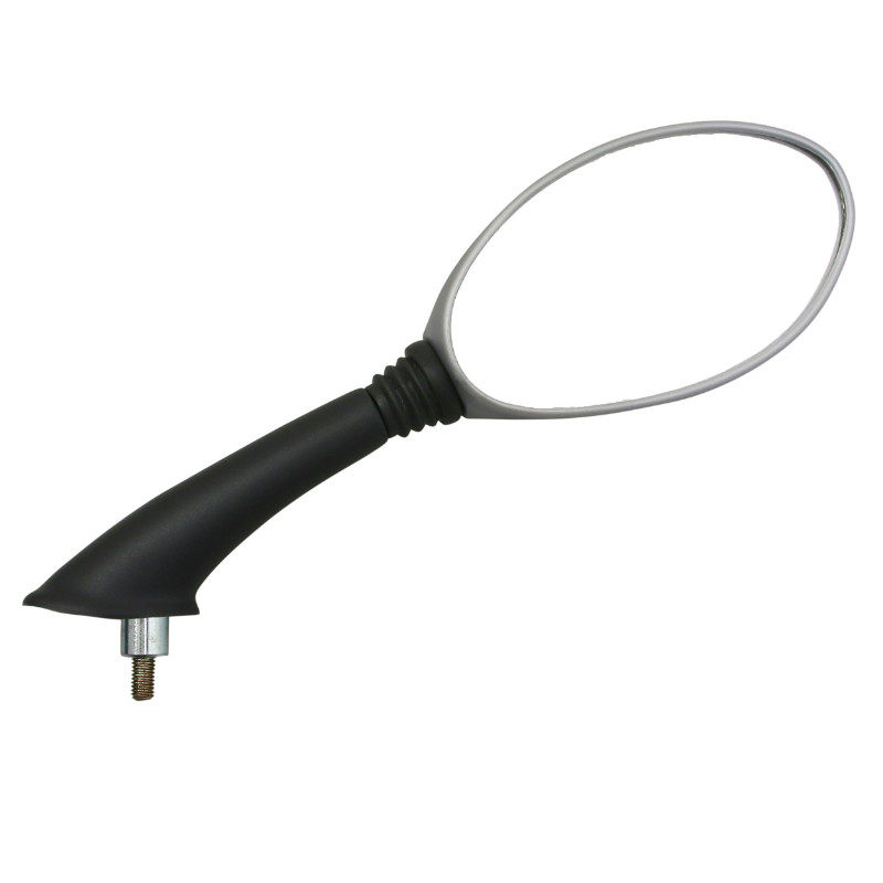 Rétroviseur adaptable droit Piaggio Vespa ET2 ET4 M8-125 50-125 noir-gris homologué Vicma - vue 2