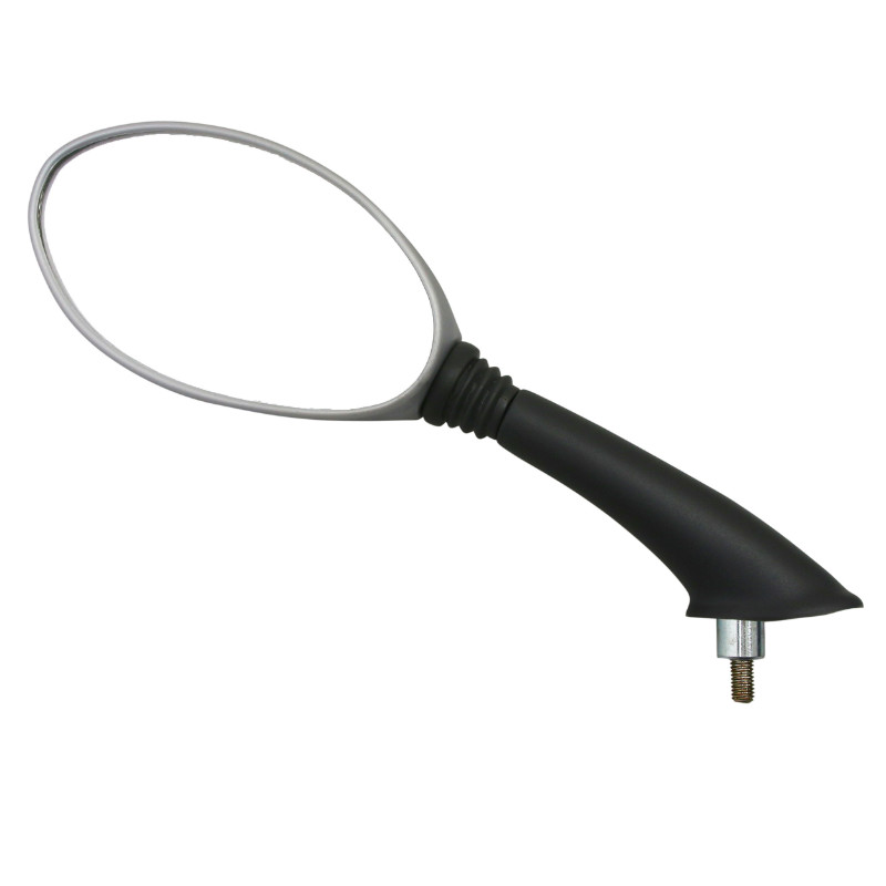 Rétroviseur adaptable Vespa ET2 ET4 M8-125 gauche noir-gris homologué - vue 2