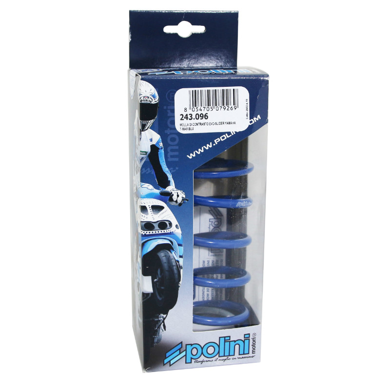 Ressort variateur Polini Evo Yamaha 500 TMAX +15% (243.096) - vue 2