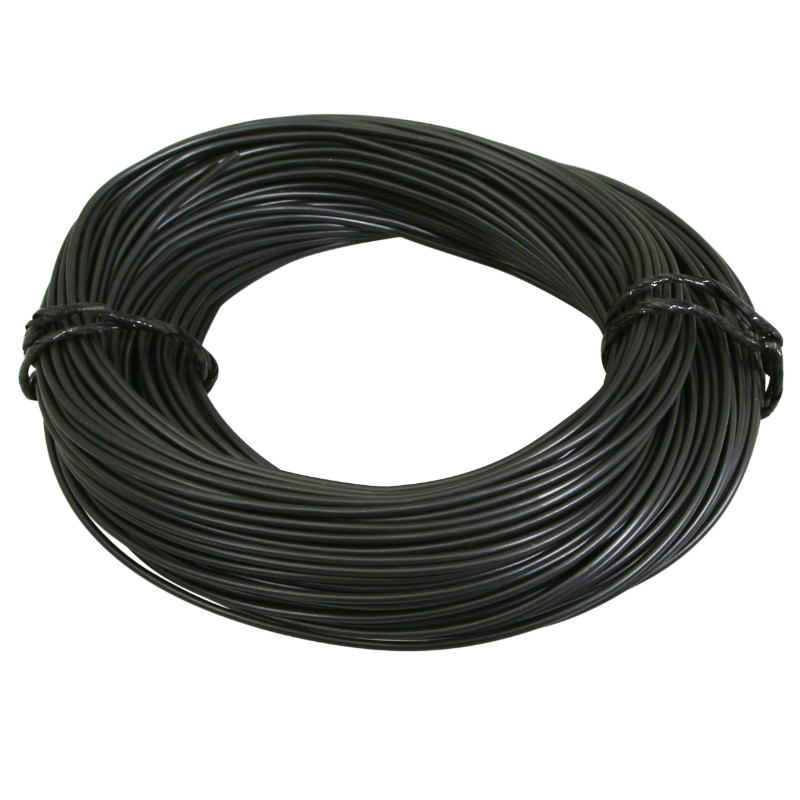 Fil electrique 0,75MM2 9-10 multibrin noir (50M) -selection P2R