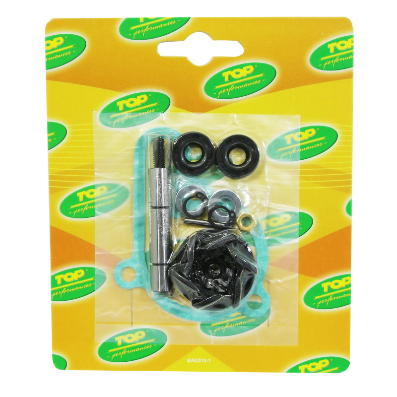 Kit réparation pompe à eau 50 Derbi Senda 2006+, GPR 2006+, Gilera 50 SMT 2006+, RCR 2006+, Aprilia 50 RS, RX 2006+ moteur Piaggio Euro 3 - TOP PERFORMANCES - vue 2