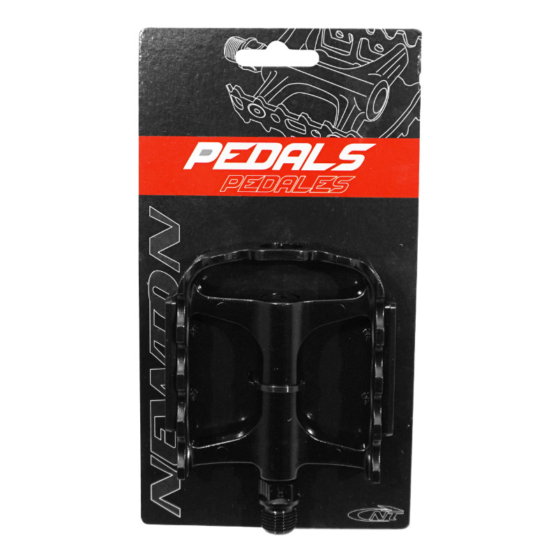 Pédales City-VTT roulement premium Newton alu noir 9-16" (paire) - vue 2