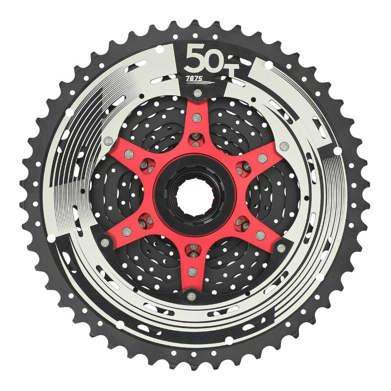 Cassette Sunrace MZ91 10-50 VTT corps XD (empreinte SRAM) - vue 2
