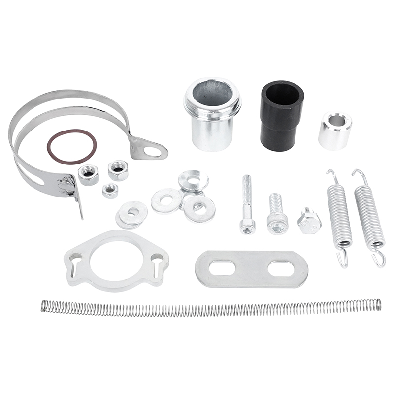 Silencieux Voca Racing chromé pour Derbi Senda et Aprilia RX SX 50 - vue 4