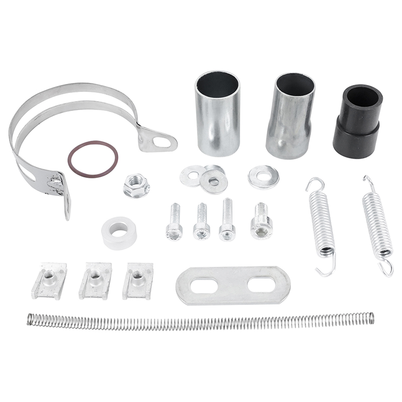 Silencieux VOCA Racing chromé aluminium rouge passage haut droit pour Beta 50 RR 2012-2020 - vue 4