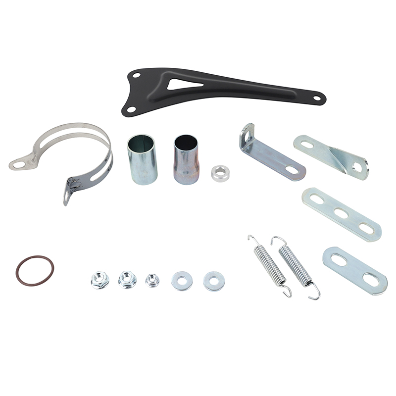 Pot 50 a boite voca chromed pour minarelli 50 AM6, beta 50 RR 1999+2011-RIEJU 50 MRT, SMX, RMX, rr-peugeot 50 XPS, XP6-MBK 50 x-limit-yamaha 50 DTR (passage bas - silencieux alu bleu) - vue 4