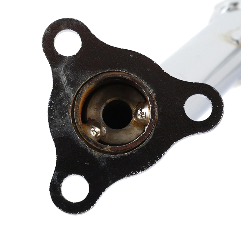 Pot 50 a boite voca chromed pour minarelli 50 AM6, beta 50 RR 1999+2011-RIEJU 50 MRT, SMX, RMX, rr-peugeot 50 XPS, XP6-MBK 50 x-limit-yamaha 50 DTR (passage bas - silencieux alu bleu) - vue 7