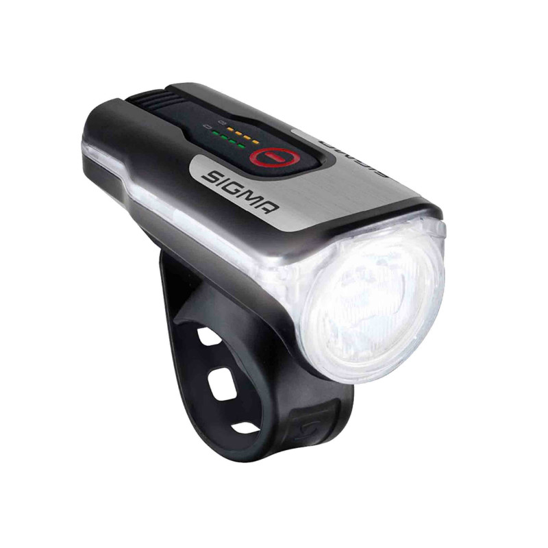 Éclairage vélo USB avant Sigma Aura 80 lux noir homologué - vue 2