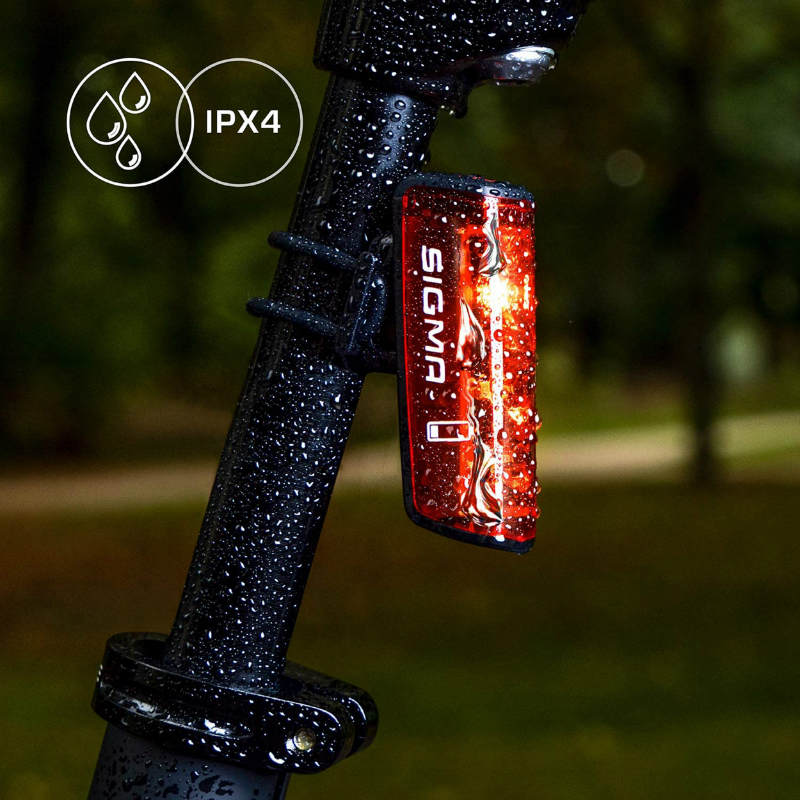 Feu arrière USB Sigma Blaze 3LED sur tige de selle - vue 4