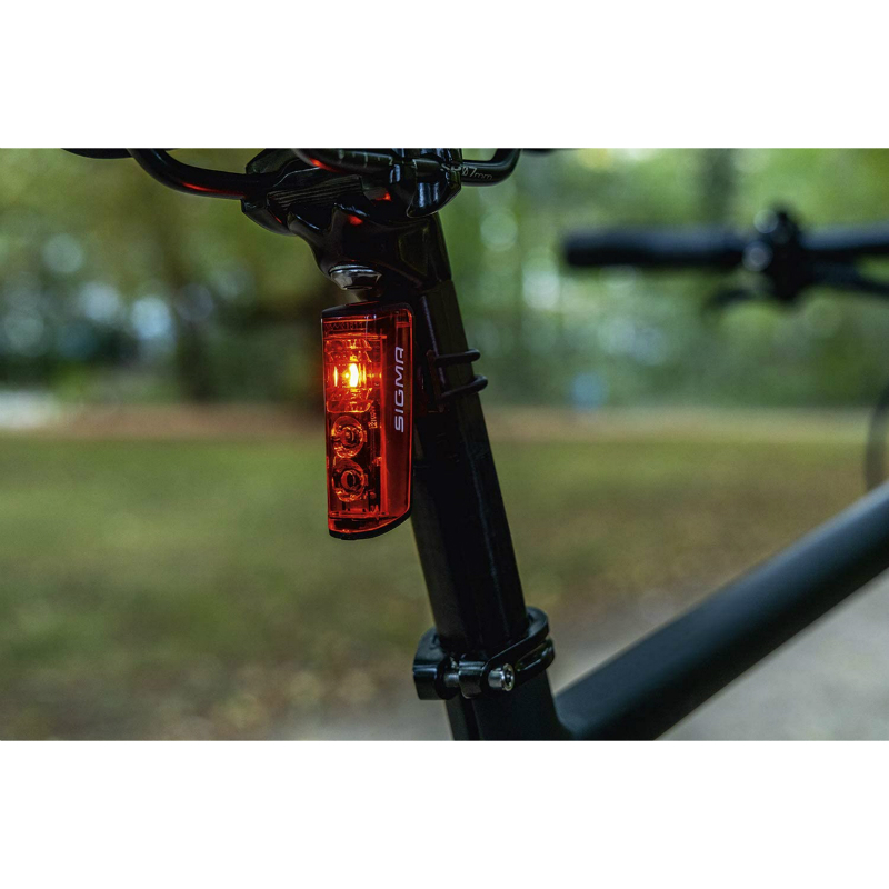 Feu arrière USB Sigma Blaze 3LED sur tige de selle - vue 5