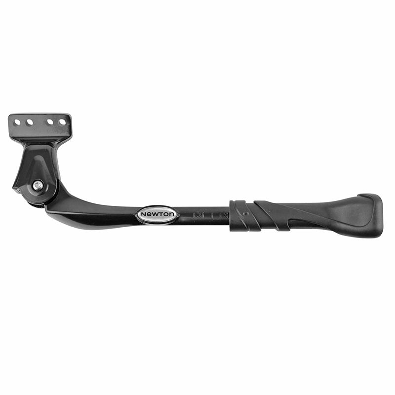 Bequille velo laterale arriere Newton 26-29'' pour e-bike noir reglable fixation 2 vis sur base entraxe 18-40MM - concue pour velo lourd et e-bike - vue 2