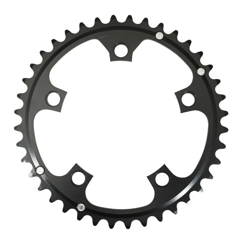 Plateau route Stronglight 5BRA diamètre 110 dural 36 DTS intérieur noir Shimano 10-9V - vue 2